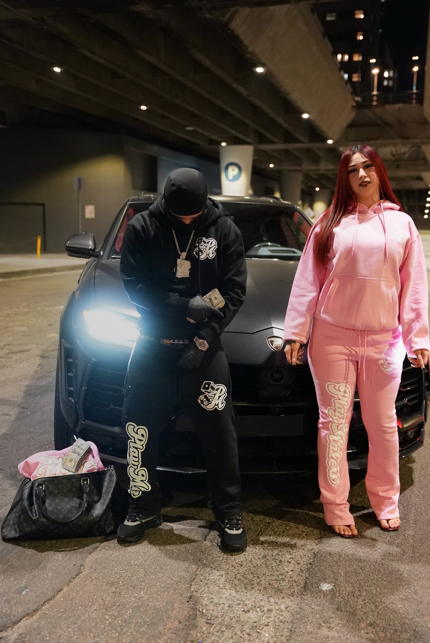 PLAYMAKERS HOODIE (PINK)